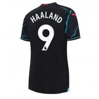 Manchester City Erling Haaland #9 Replica Third Shirt Ladies 2023-24 Short Sleeve